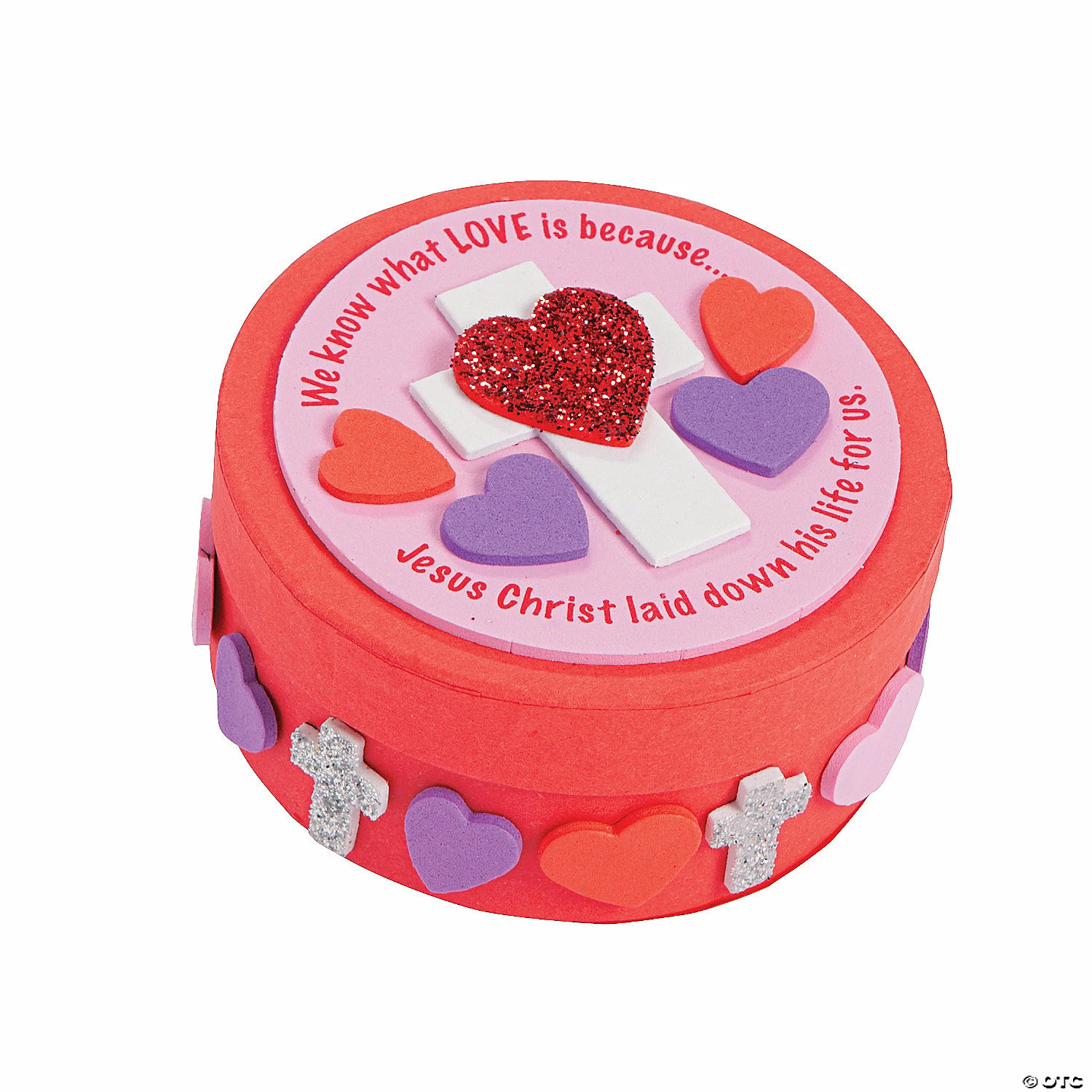 Brand new π― Inspirational Valentine Prayer Box Craft Kit - Makes 12 π