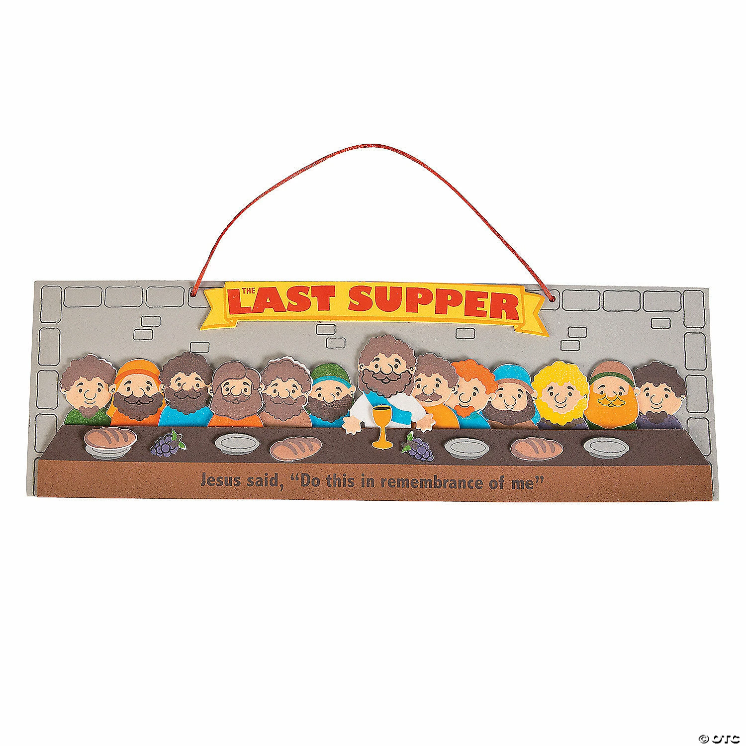 Coupon π€© Jesus & Disciples Last Supper Sign Craft Kit- Makes 12 π