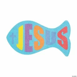 Best Pirce ✨ Jesus Fish Sand Art Magnets - 12 Pc. 👍