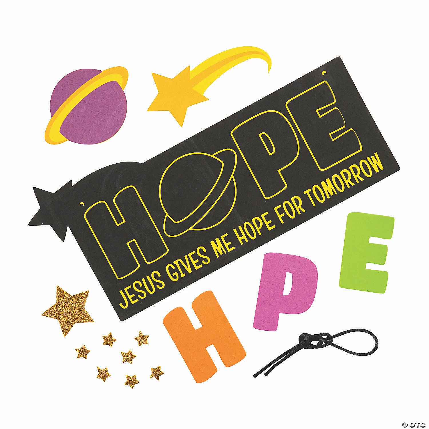 Best deal π Jesus Gives Me Hope Sign Craft Kit - Makes 12 π - Image 2
