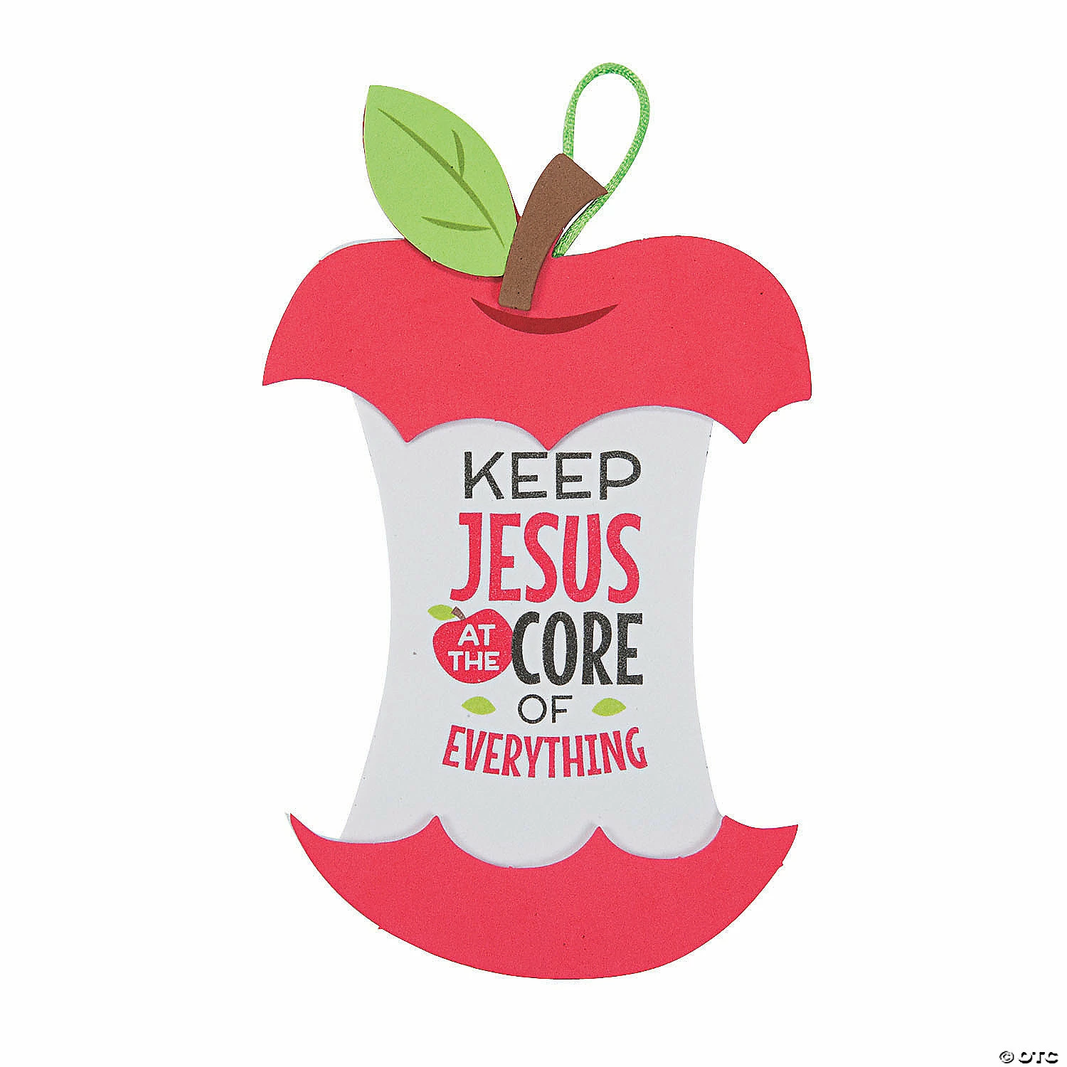New π Jesus Is the Core Apple Craft Kit- Makes 12 π