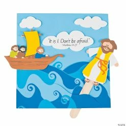 Flash Sale 🌟 Jesus Walks on Water Craft Kit - Makes 12 🌟