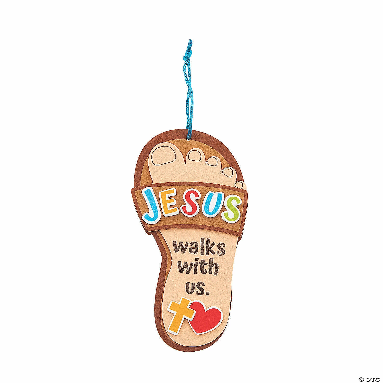 Flash Sale β Jesus Walks with Us π©΄ Sandal Craft Kit - Makes 12 β