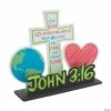 Coupon 😉 John 3:16 Stand-Up Craft Kit - Makes 12 🛒