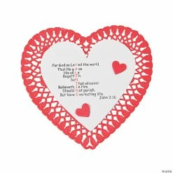 Best deal 🛒 “John 3:16” Valentine Craft Kit - Makes 12 👏