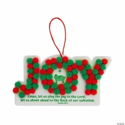 Best reviews of π₯ Joy Pom-Pom Nativity Ornament Craft Kit - 12 Pc. π