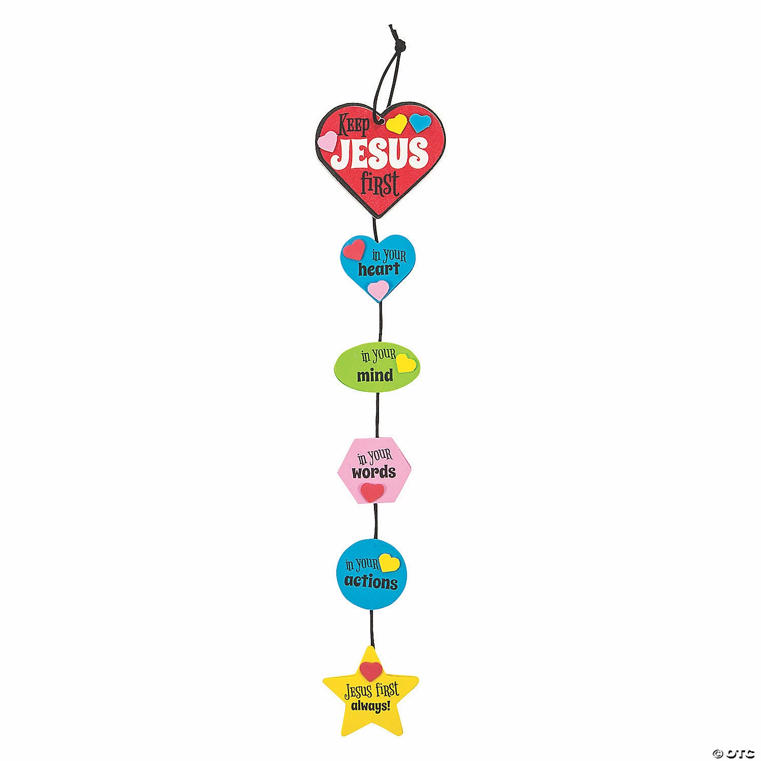 New π― Keep Jesus First in Your Heart Craft Kit - Makes 12 β¨
