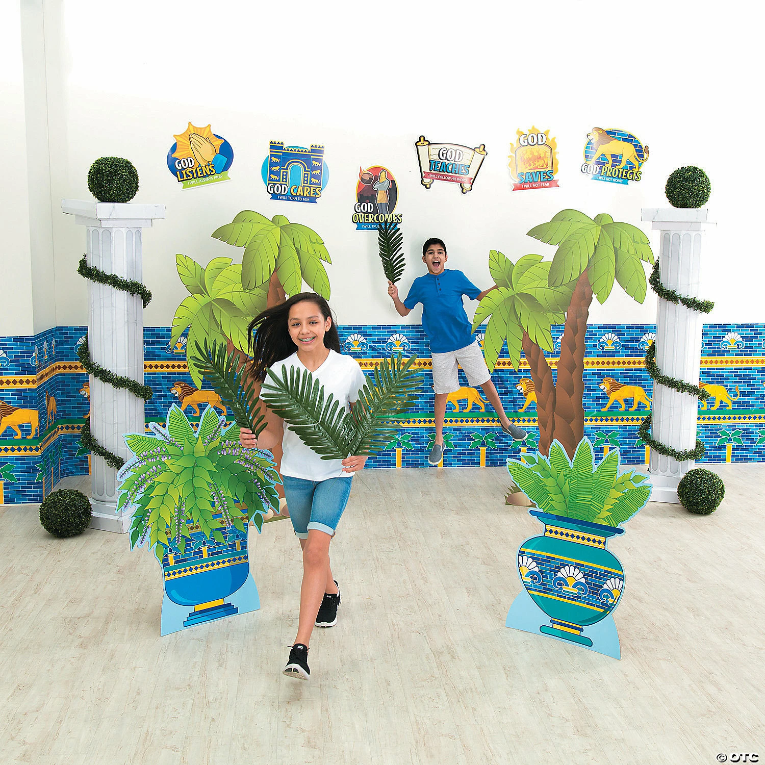 Cheap 𧨠Large Palm Leaves - 12 Pc. π - Image 2