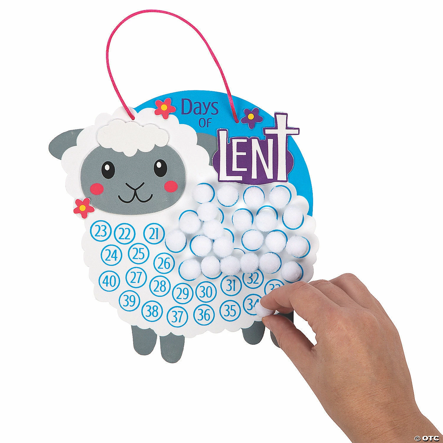 Best reviews of β Lenten Lamb Countdown Pom-Pom Craft Kit - Makes 12 β€οΈ