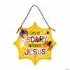 Hot Sale ✔️ Life is Scary Without Jesus 💀 Halloween Sign Craft Kit – Makes 12 🔥