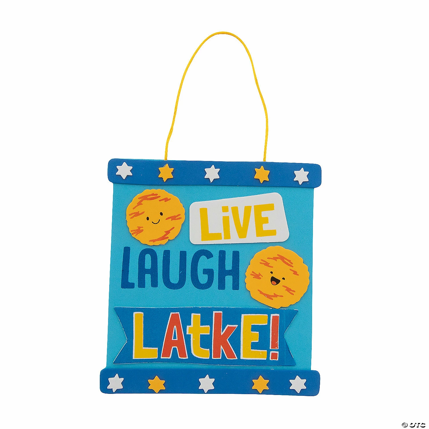 Outlet β Live Laugh Latke Sign Craft Kit - Makes 12 π