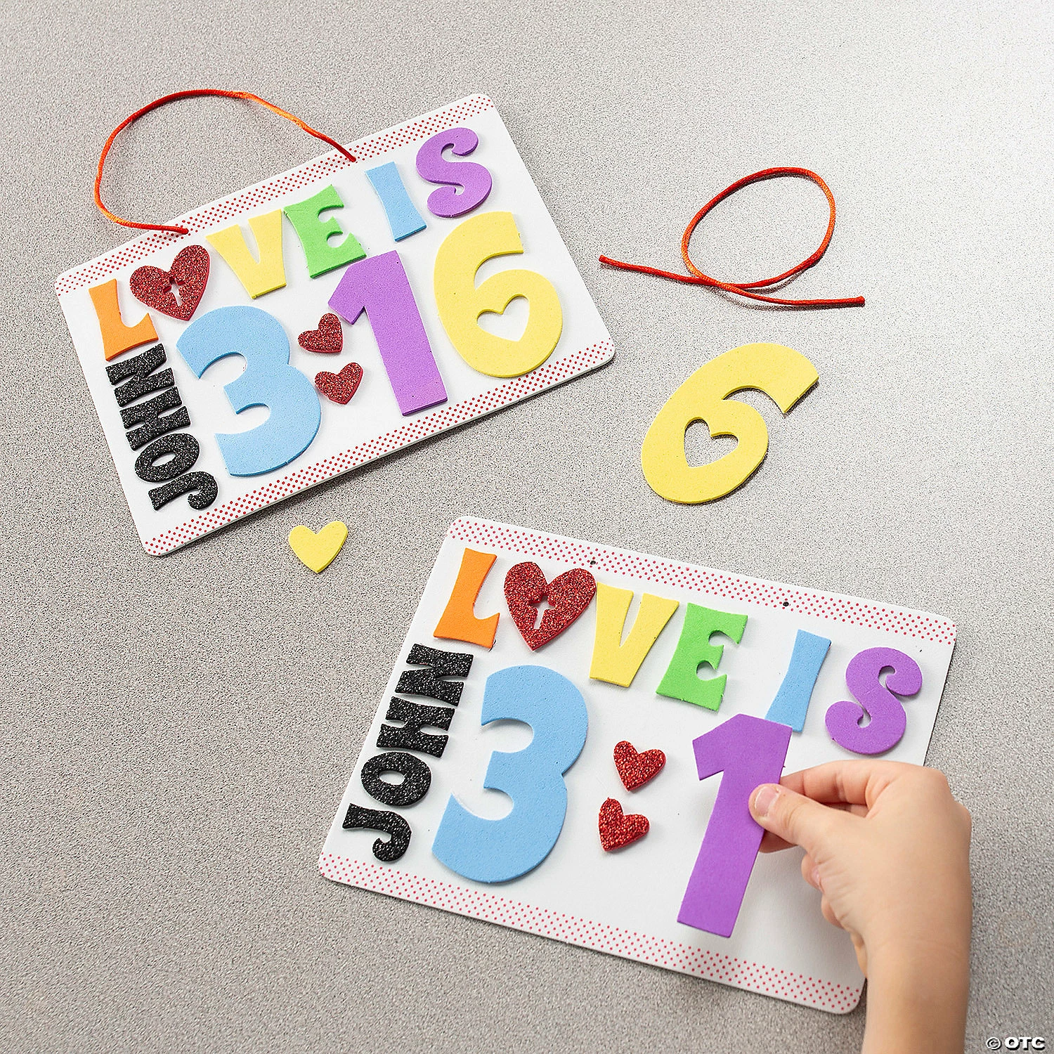Deals π― Love Is John 3:16 Sign Craft Kit π₯° - Image 4