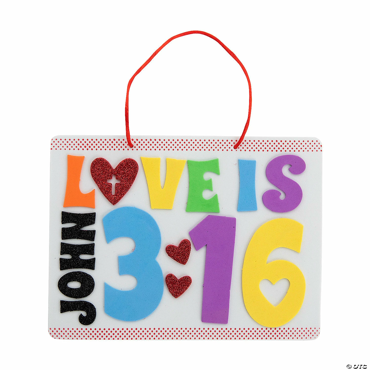 Deals π― Love Is John 3:16 Sign Craft Kit π₯°