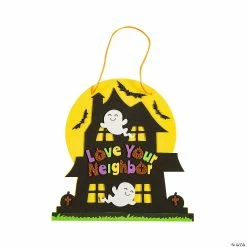 Promo π₯° Love Your Neighbor π§ Halloween Sign Craft Kit - Makes 12 β