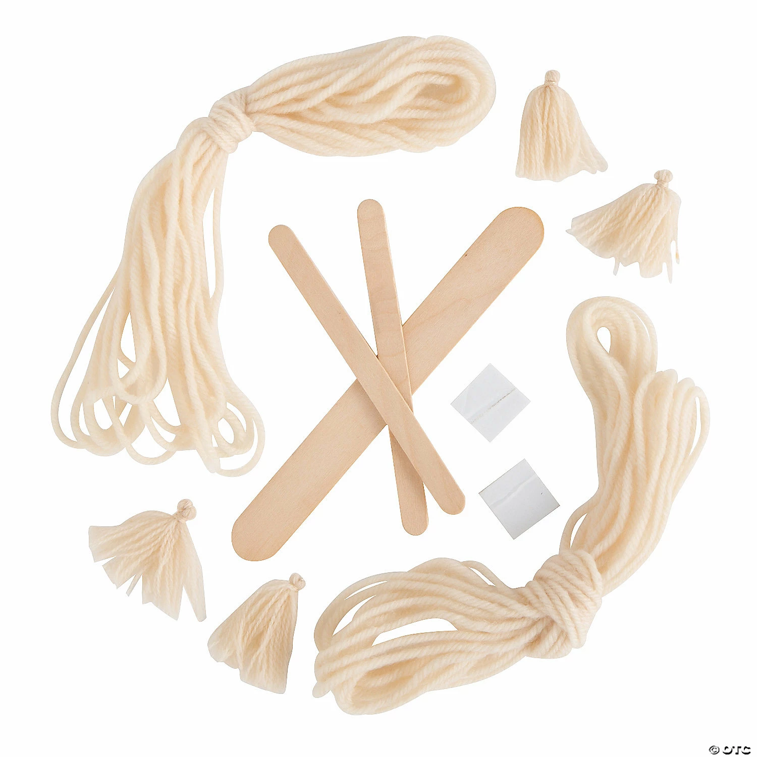 Discount βοΈ MacramΓ© Cross Ornament Craft Kit - Makes 12 π - Image 2