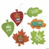 Deals 😍 Magic Color Scratch Bible Verse Leaf Ornaments - 24 Pc. 🧨