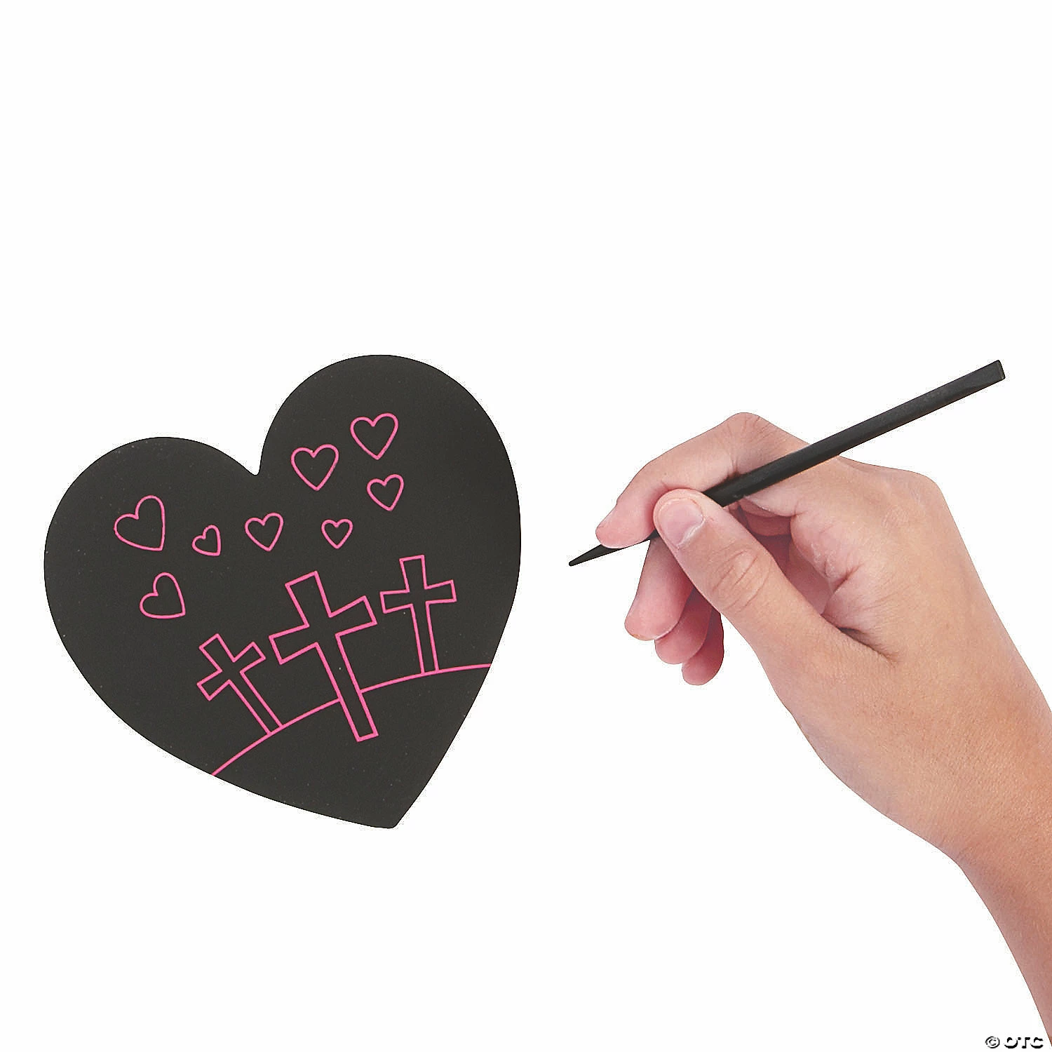 Coupon ๐ Magic Color Scratch Religious Valentineโs Day Cards - 24 Pc. ๐ - Image 2