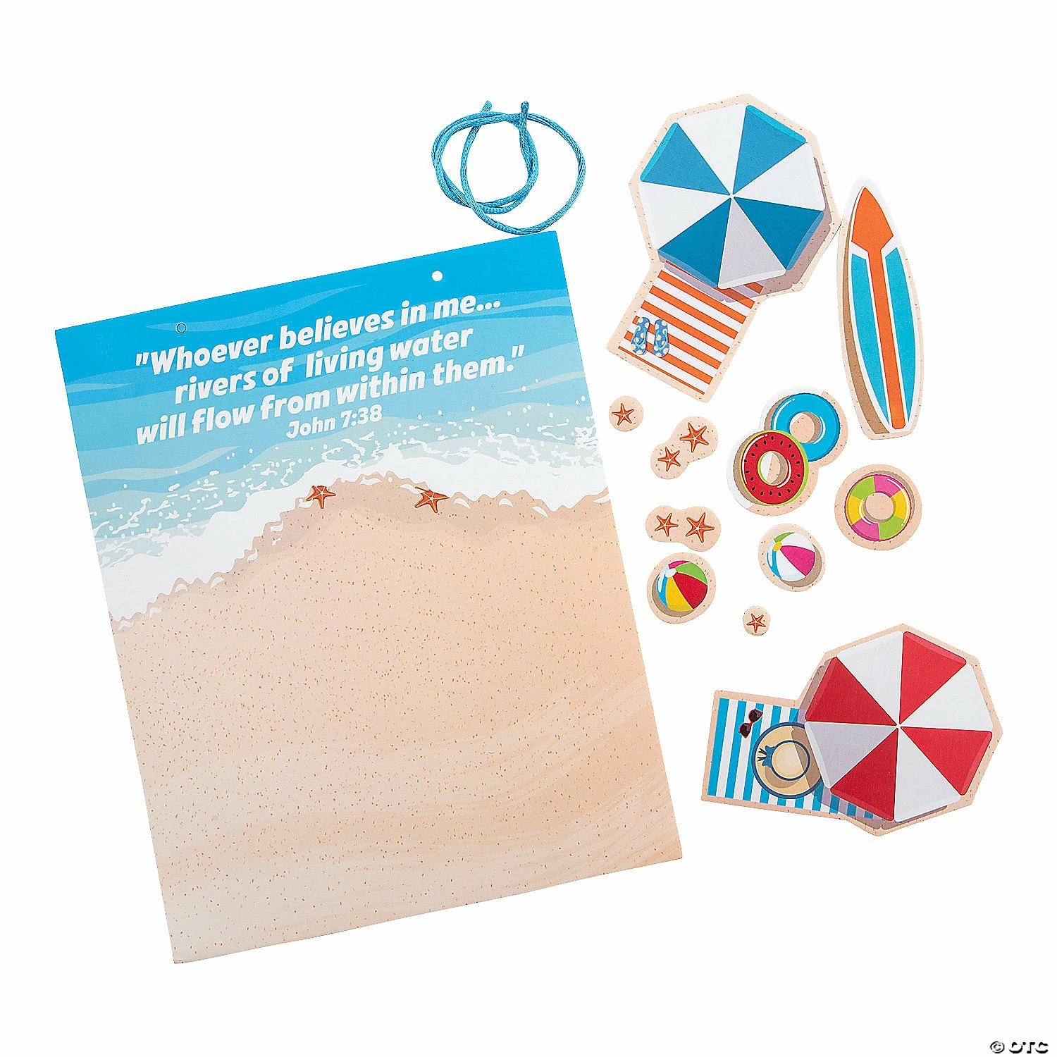 Hot Sale β¨ Make a Splash VBS Overall Verse Sign Craft Kit - Makes 12 π - Image 2