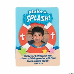 Flash Sale ⌛ Make a Splash VBS Picture Frame Magnet Craft Kit - Makes 12 🎁