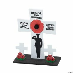 Cheapest 🧨 Memorial Day Stand-Up Cross Craft Kit - Makes 12 🌟