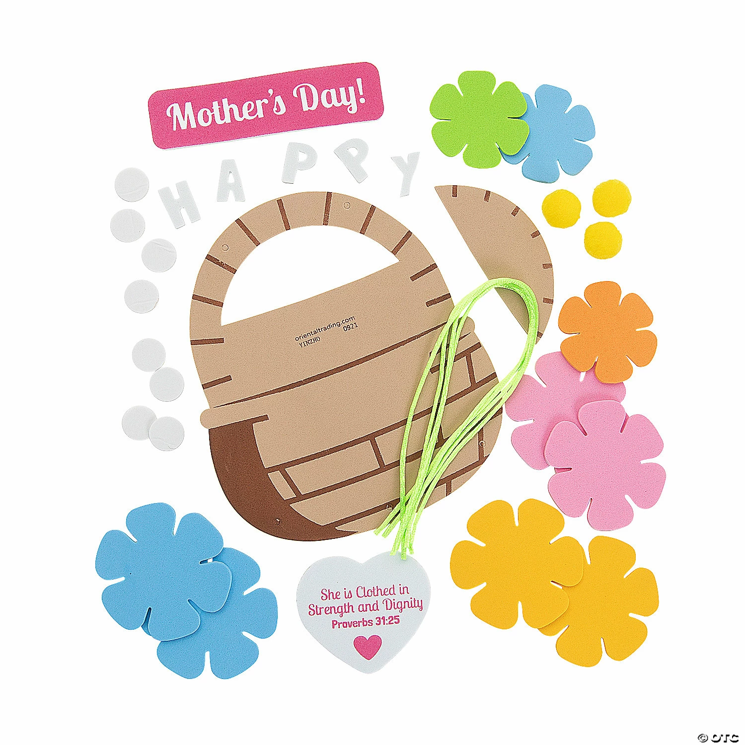 Promo π Motherβs Day Faith Hanging Basket Sign Craft Kit β¨ - Image 2