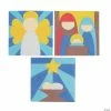 Top 10 🎁 Nativity Stained Glass Sand Art Pictures - 12 Pc. 🥰