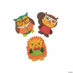 Buy 🥰 Nerdy Fall Critter Magnet Craft Kit - Makes 12 🤩