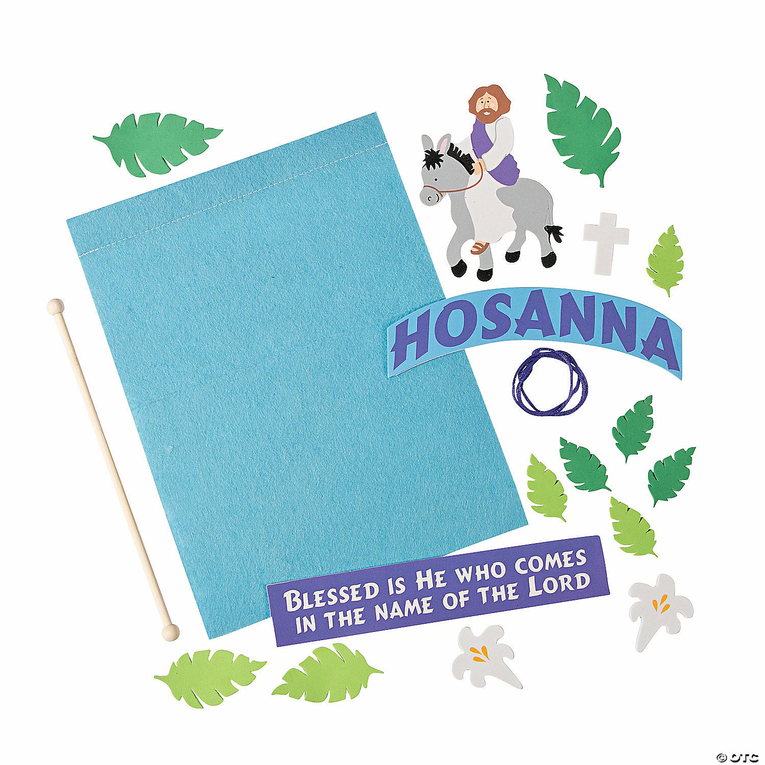 New π Palm Sunday Banner Craft Kit- Makes 12 π― - Image 2