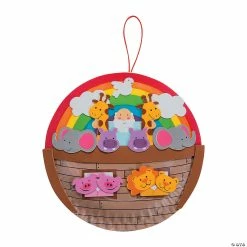 Hot Sale ❤️ Paper Plate Noah’s Ark Craft Kit - Makes 12 😍