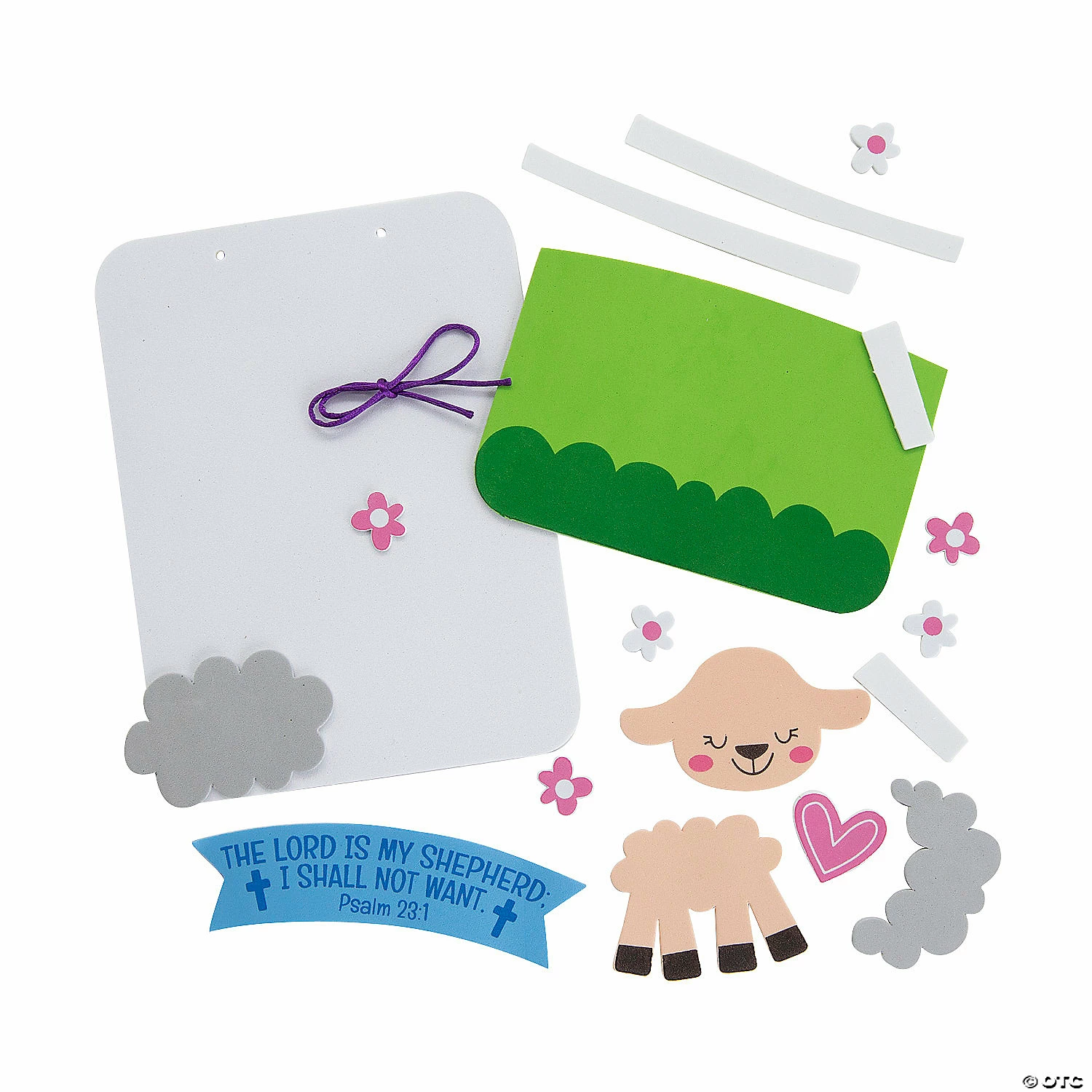 Flash Sale β Psalm 23:1 Sign Craft Kit - Makes 12 β - Image 2