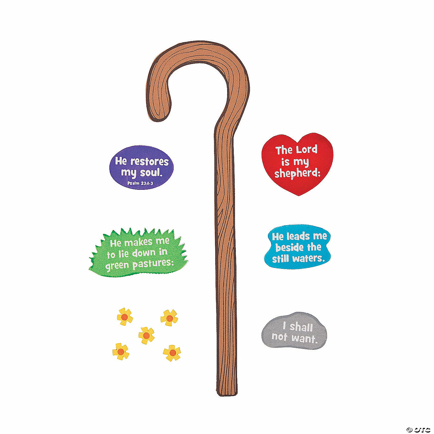 Best Pirce ✔️ Psalm 23 Shepherd’s Staff Craft Kit - Makes 12 ✨ - Image 2