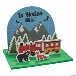 Cheap 🤩 Railroad VBS 3D Train Craft Kit - Makes 12 🤩