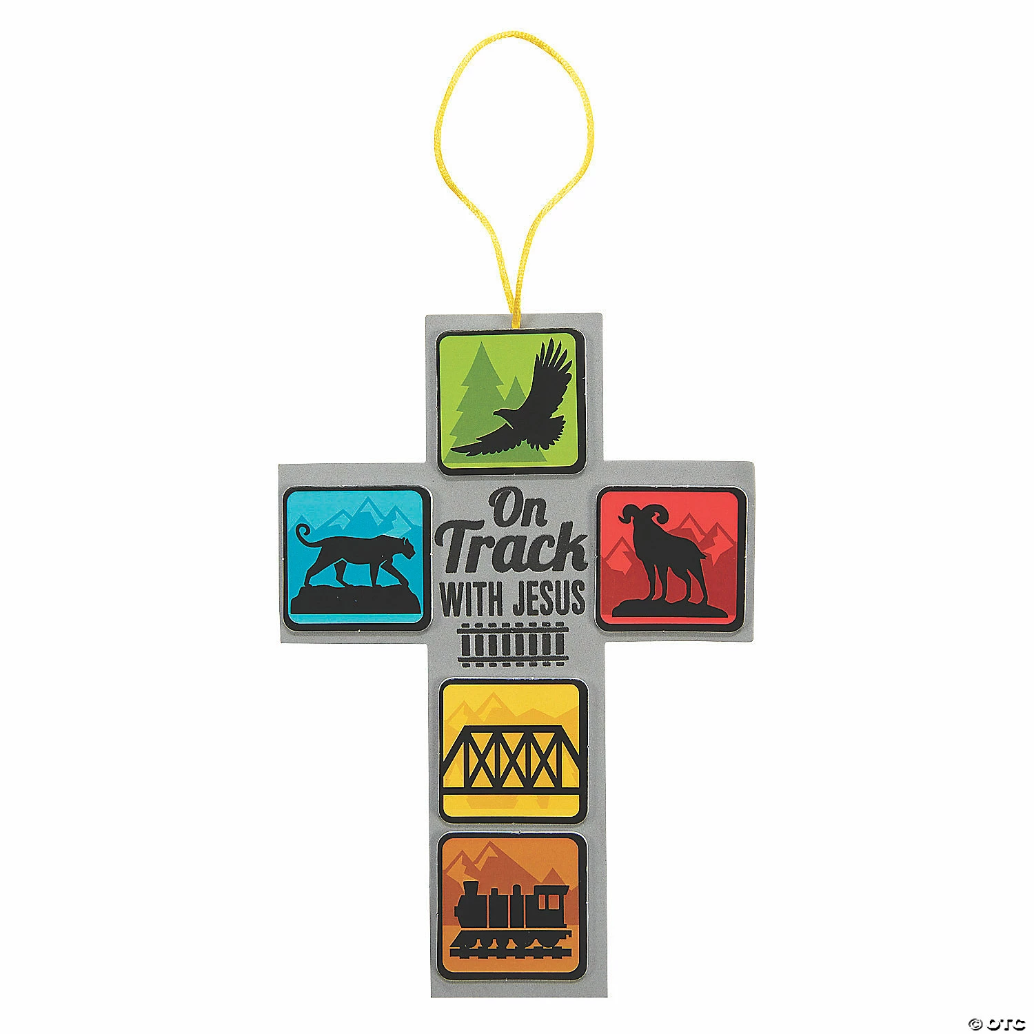 Brand new π Railroad VBS Cross Sign Craft Kit - Makes 12 π