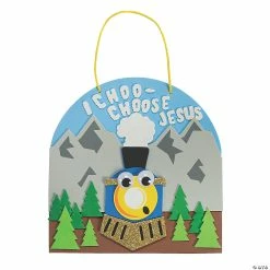 Deals ✨ Railroad VBS I Choose Jesus Sign Craft Kit - Makes 12 ✔️