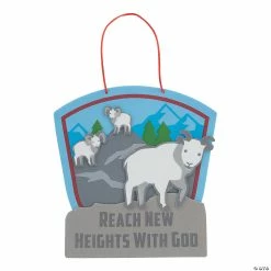 Top 10 🔔 Railroad VBS Reach New Heights Sign Craft Kit - Makes 12 ⭐