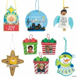 Wholesale 🔥 Religious 🎅 Christmas Ornament Craft Kit Assortment - Makes 108 😀