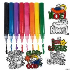Cheap 🛒 Religious 🎁 Christmas Suncatcher Kit – Makes 24 🔥