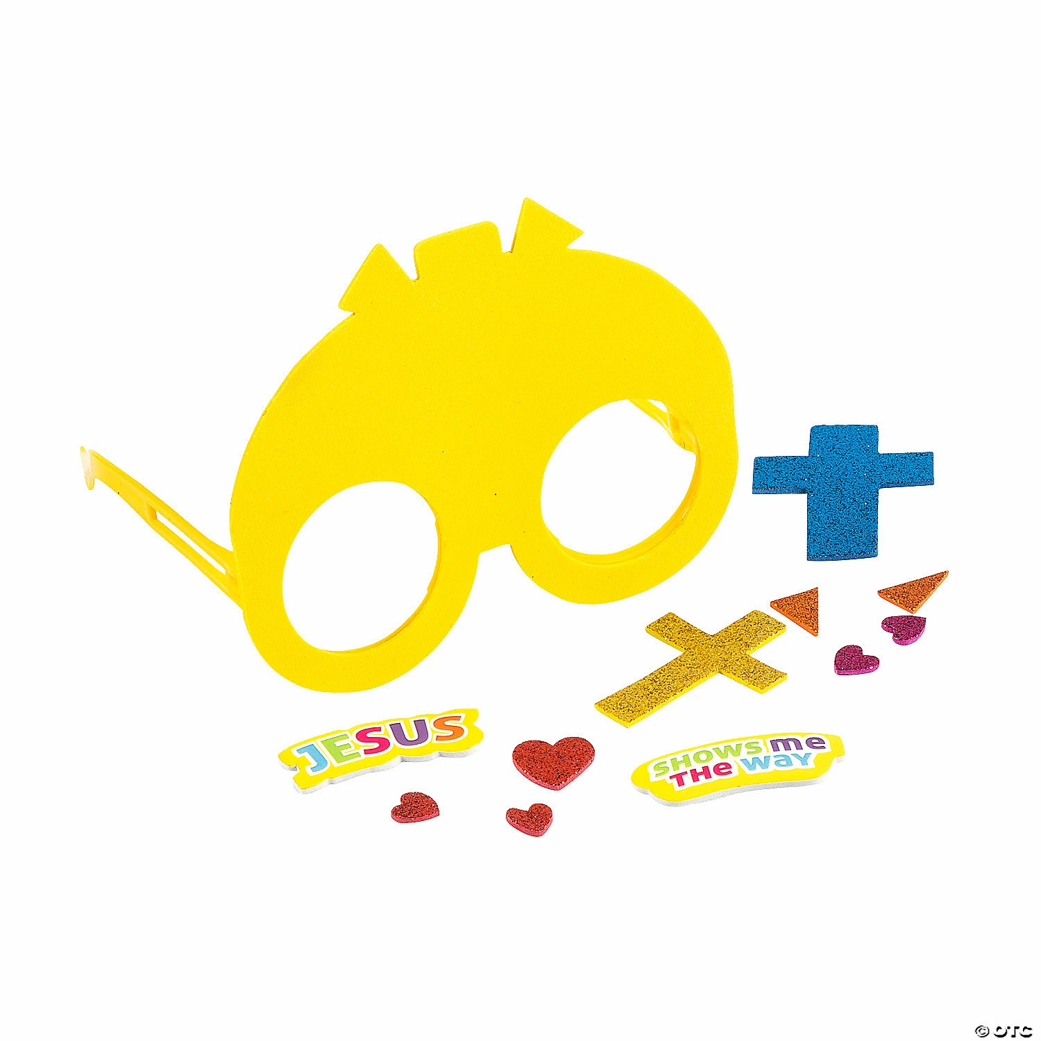 Coupon 𧨠Religious Cross Glasses Craft Kit - Makes 12 π - Image 2