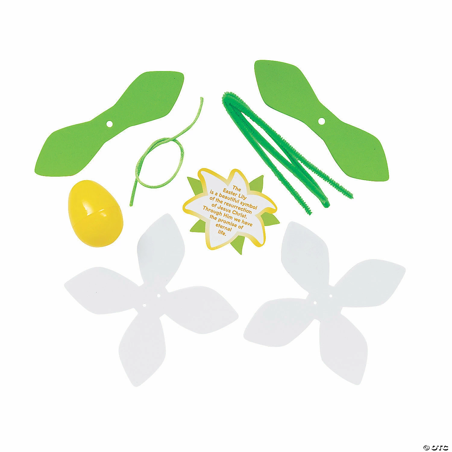 Best Sale βοΈ Religious Easter Lily with Card Craft Kit - Makes 12 β - Image 2