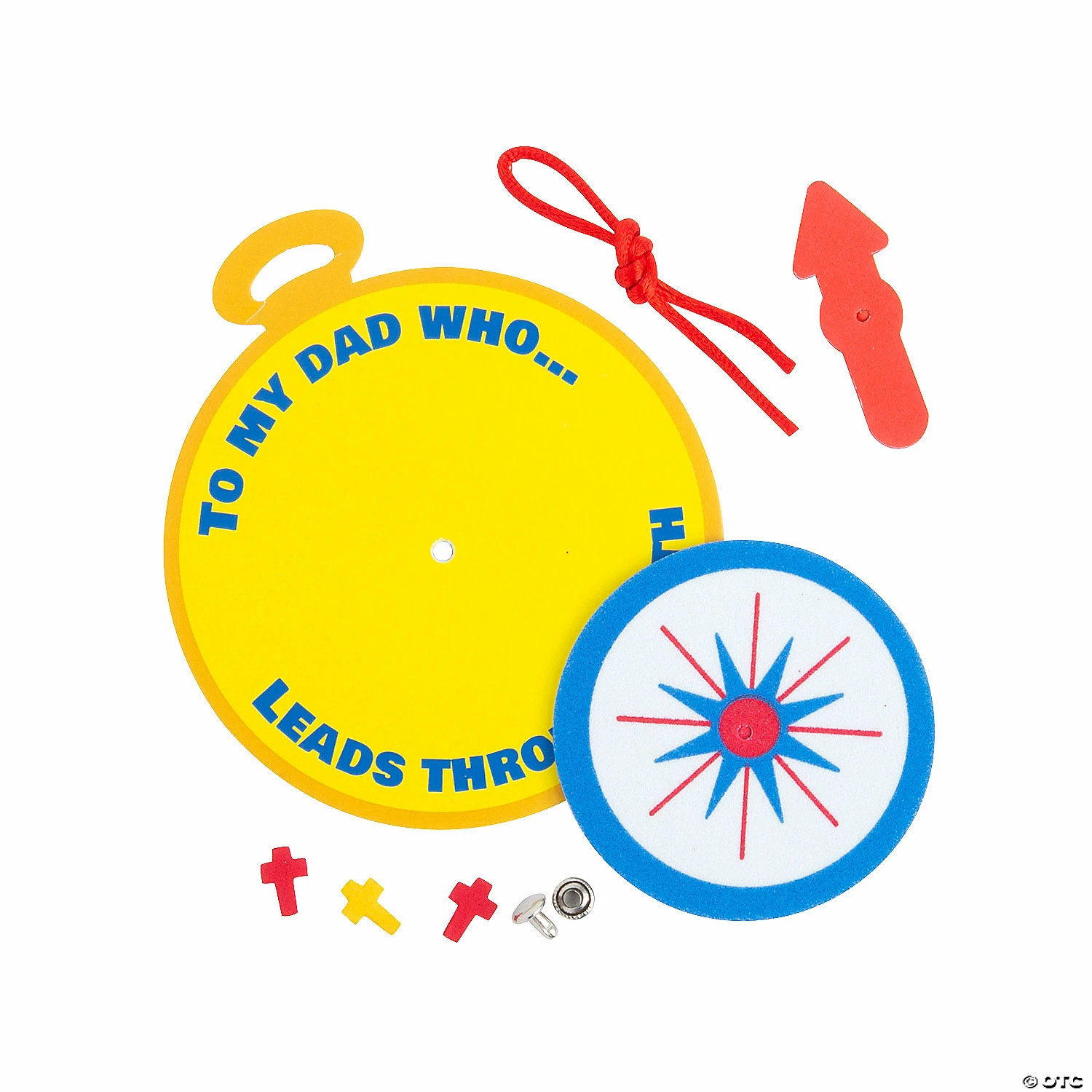 Buy 🌟 Religious Father’s Day Compass Ornament Craft Kit – Makes 12 🧨 - Image 2