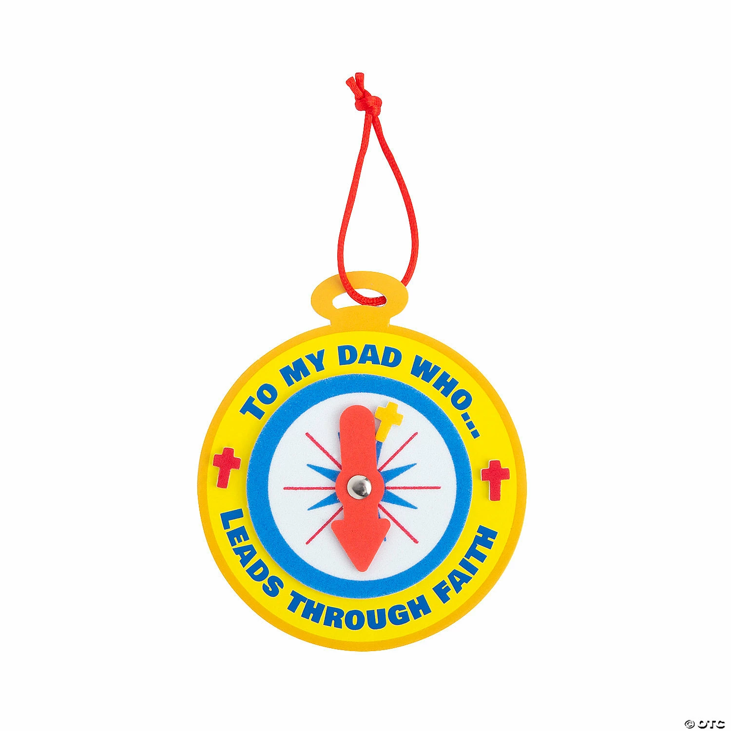 Buy 🌟 Religious Father’s Day Compass Ornament Craft Kit – Makes 12 🧨