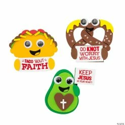 Wholesale π― Religious Foods Magnet Craft Kit β Makes 12 π