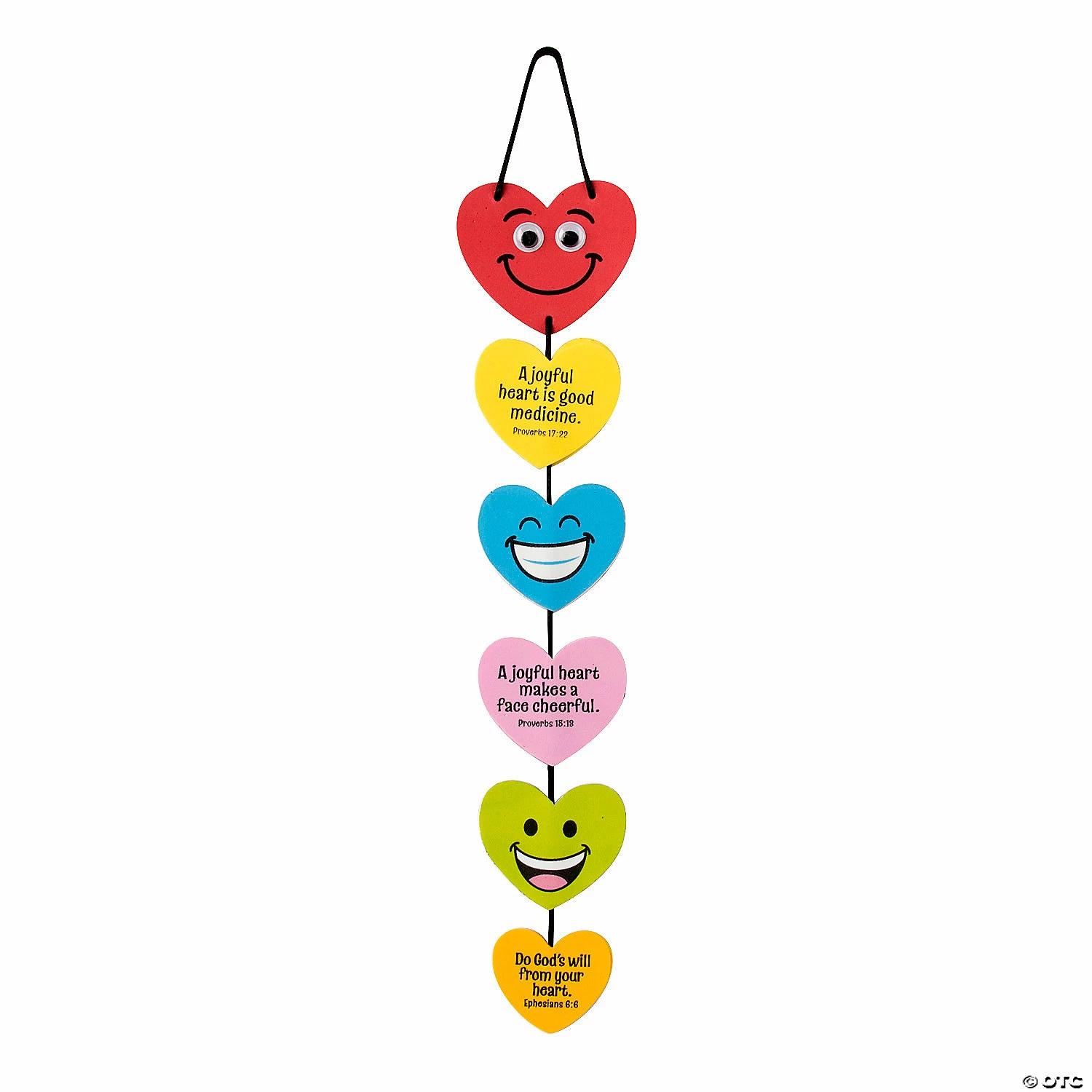 Deals β Religious Joyful Heart Mobile Craft Kit - Makes 12 π