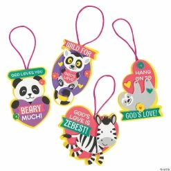 Cheap 👍 Religious Valentine Animal Ornament Craft Kit - Makes 12 ⌛