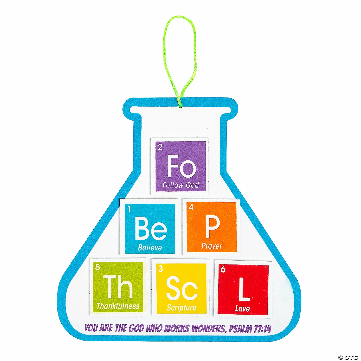 Promo βοΈ Science VBS Elements of Faith Sign Craft Kit - Makes 12 π€©