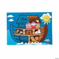 Top 10 🌟 Scratch ‘N Reveal Noah’s Ark Activities - 12 Pc. ✔️