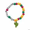 Wholesale 👍 Southwest VBS Pony Bead Bracelet Craft Kit - Makes 12 ⭐