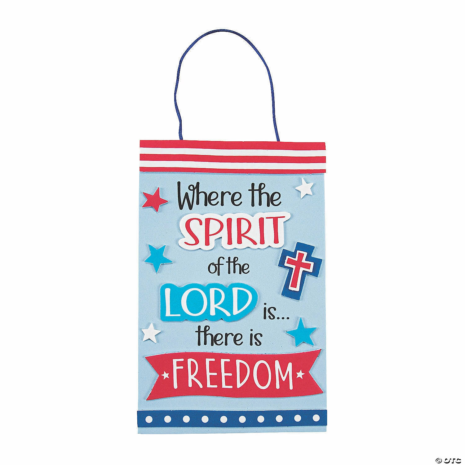 Cheap π₯ Spirit of the Lord Patriotic Sign Craft Kit- Makes 12 π₯