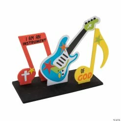 Discount 🎉 Studio VBS 3D Guitar Sign Craft Kit - Makes 12 ⭐
