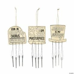 Budget 🎉 Studio VBS Color Your Own Wind Chimes - 12 Pc. 👏